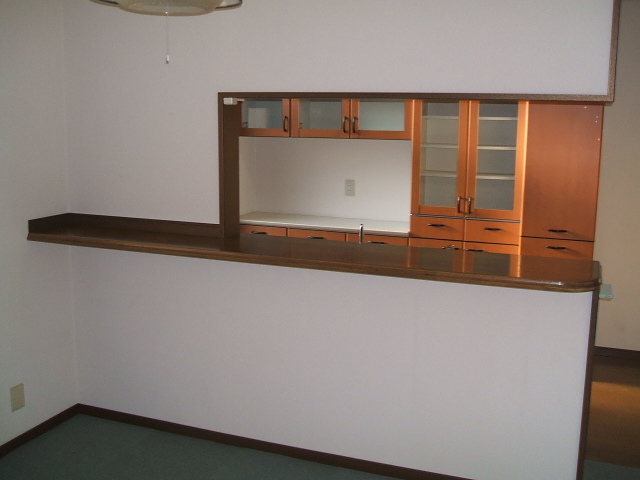 Kitchen. Face-to-face counter kitchen