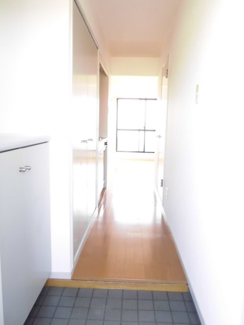Entrance. Appearance of the living room from the front door