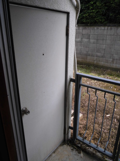 Receipt. There storeroom on the balcony