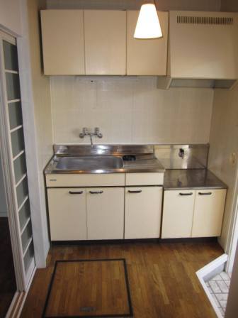 Living and room. There is also a floor housed the kitchen space