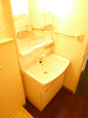 Washroom. Independent wash basin