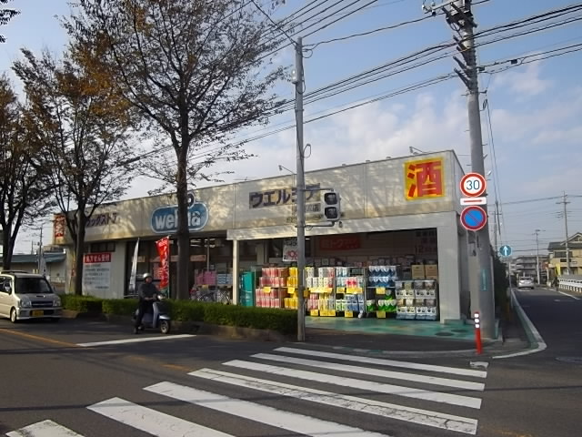 Dorakkusutoa. Uerushia Higashitokorozawa shop 379m until (drugstore)