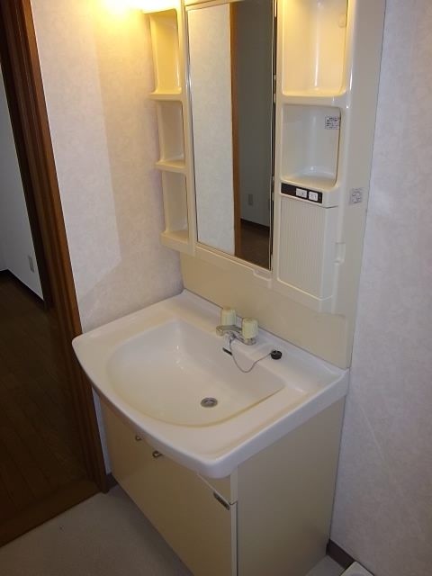 Washroom. Independent wash basin