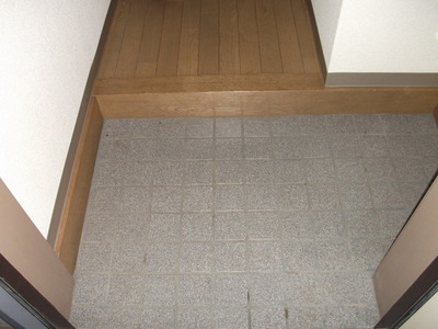 Entrance. Wide entrance space