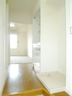 Entrance. Around the entrance ・ Washing machine in the room