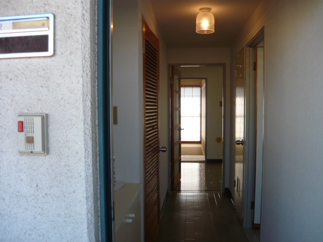 Entrance. Appearance from the front door
