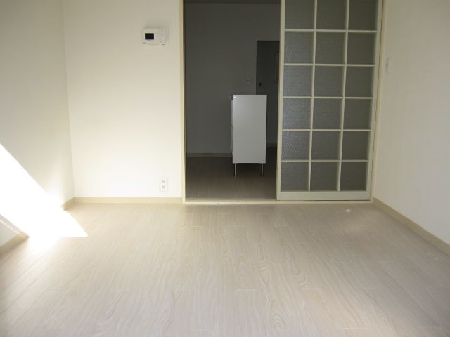 Living and room. The room is also white