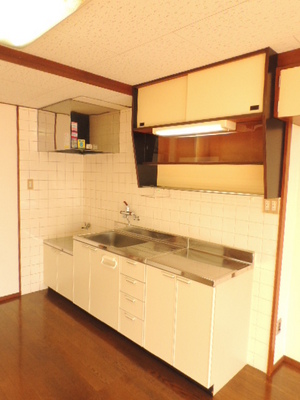Kitchen. City gas Gas stove 2 burners installed Allowed