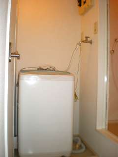 Other Equipment. There is a washing machine (the product may change. )