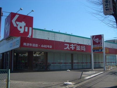 Dorakkusutoa. 361m until cedar pharmacy (drugstore)