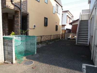 Other common areas. Village garbage collection point