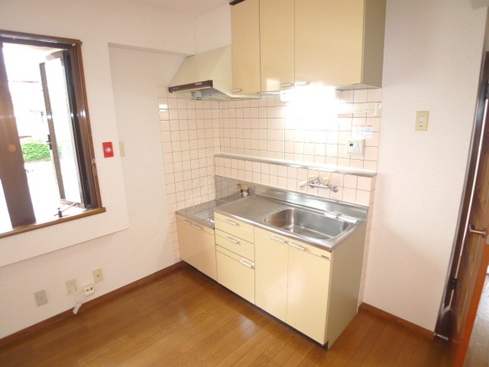 Kitchen. Gas stove correspondence