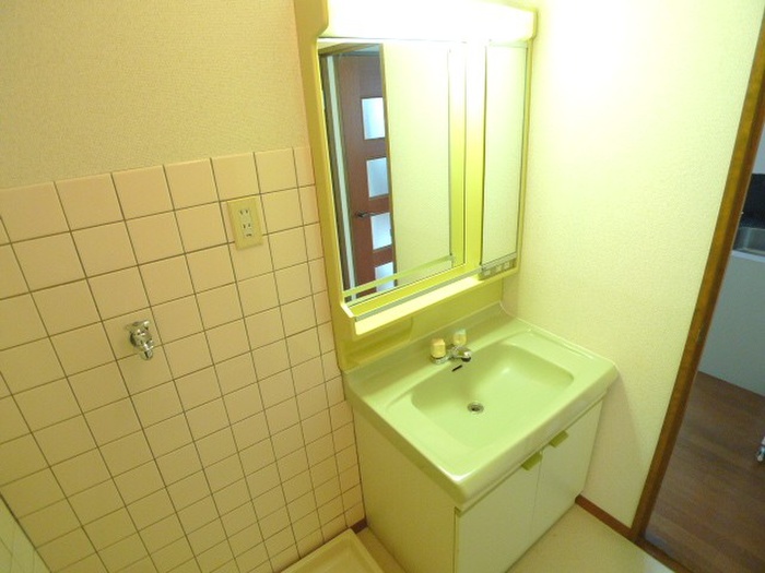 Washroom. Popular independent wash basin