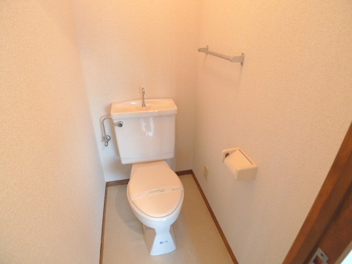 Toilet. Of course, bus toilet by