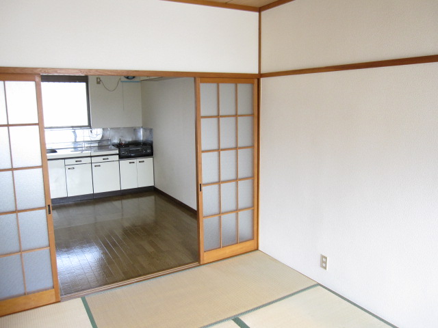 Other room space. Sliding door is the light of the room with a glass door you will receive also to LDK.