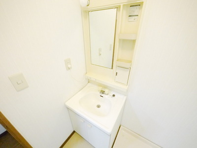 Washroom. Independent wash basin