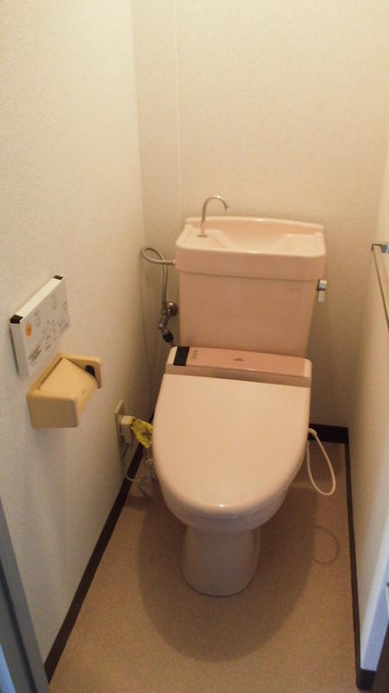 Toilet. With Washlet