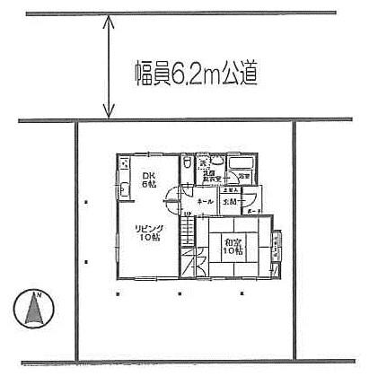 Compartment figure. 17.8 million yen, 5LDK + S (storeroom), Land area 187.33 sq m , Building area 121.8 sq m compartment view