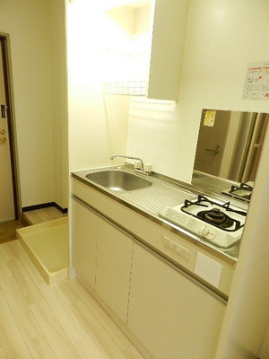 Kitchen. Bite with gas stove