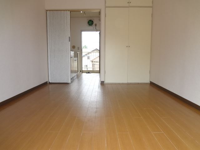 Living and room. Interior renovated floor is also a shiny!
