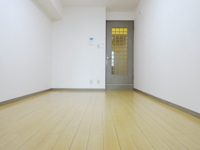 Living and room. With LED ceiling lighting