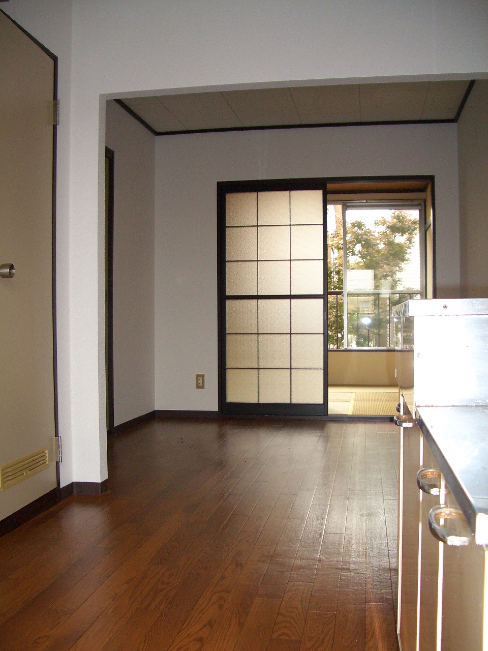 Living and room. Clear some floor plan