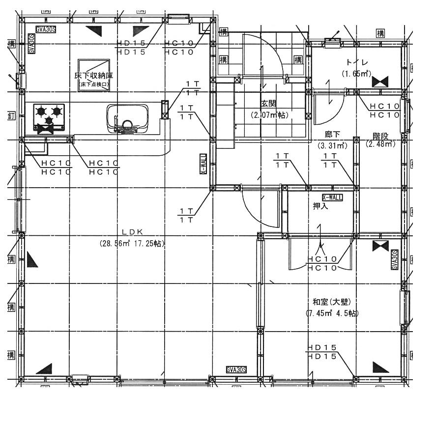 Floor plan. 33,800,000 yen, 4LDK, Land area 101.74 sq m , Building area 96.46 sq m