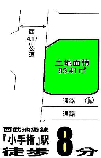 Compartment figure. 23.8 million yen, 4DK, Land area 93.41 sq m , Building area 74.52 sq m compartment view