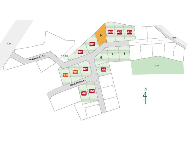 Compartment figure. Land price 11.8 million yen, Land area 116.67 sq m