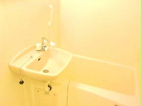 Bath. With bathroom dryer.