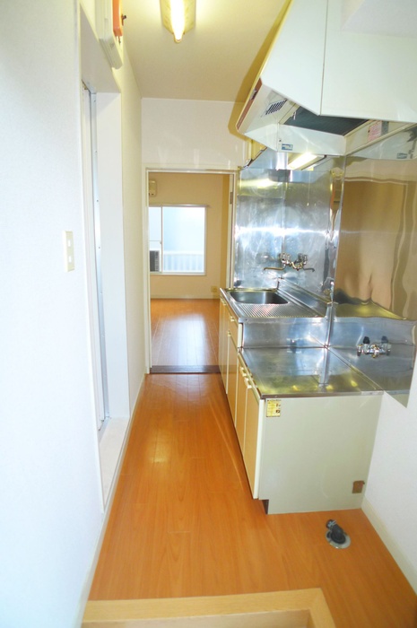 Kitchen. Kitchen from the front door