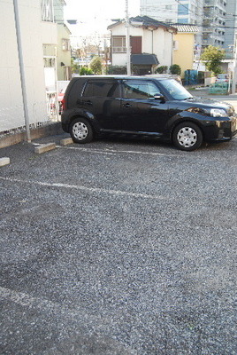 Parking lot. Paved parking