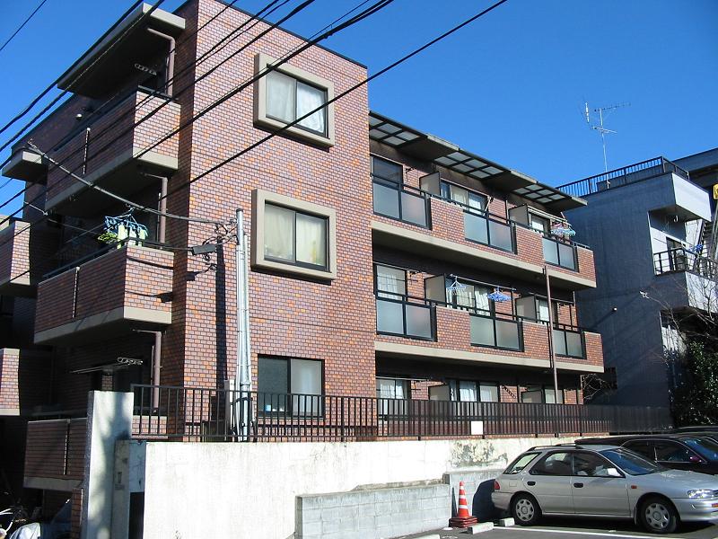 Building appearance. South-facing sunny