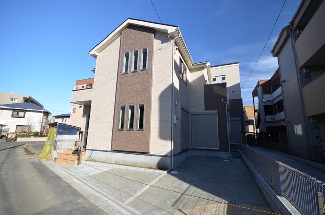 Local appearance photo. All two buildings of new construction condominiums. Good living environment of Tokorozawa Keyakidai area. 
