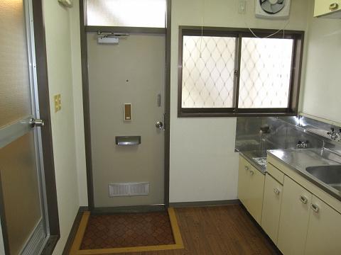 Living and room. Kitchen space