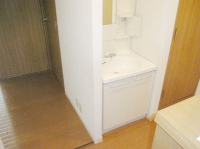 Washroom. Independent wash basin