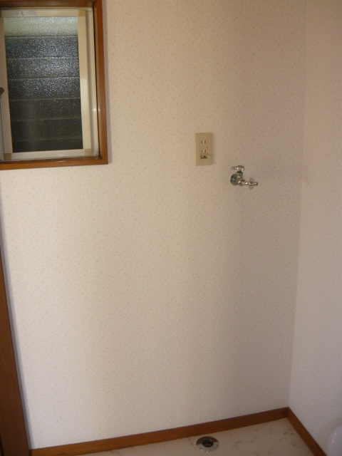 Washroom. Indoor Laundry Storage