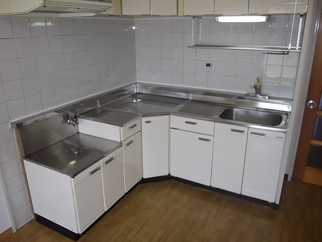 Kitchen. L-shaped kitchen