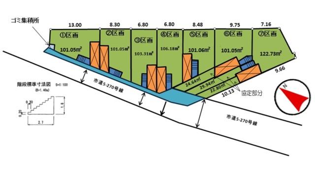 The entire compartment Figure. All 7 compartment. Living environment is good. 