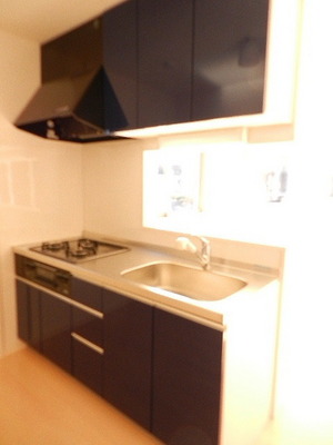 Kitchen. System Kitchen 3-neck with grill