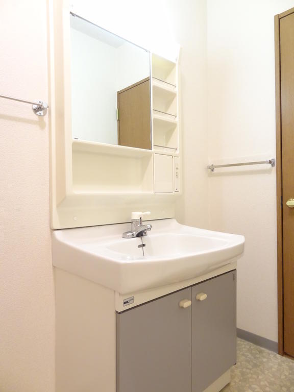 Washroom. There are also independent wash basin.