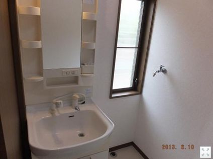 Washroom. Shampoo dresser