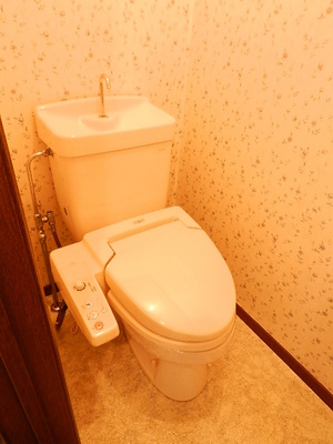 Toilet. With Washlet