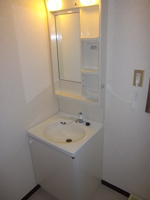 Washroom. Independent wash basin