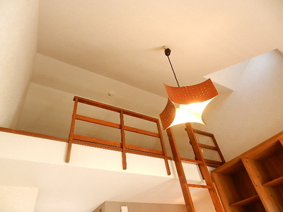 Other room space. Look up at the loft