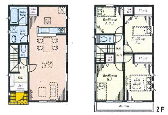 Floor plan. (1), Price 36,800,000 yen, 4LDK, Land area 119.01 sq m , Building area 94.77 sq m