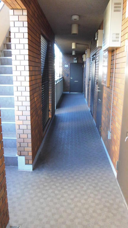 Other common areas. Bright shared hallway