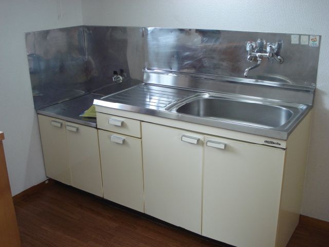 Kitchen. Photo, It becomes a thing of 203, Room.