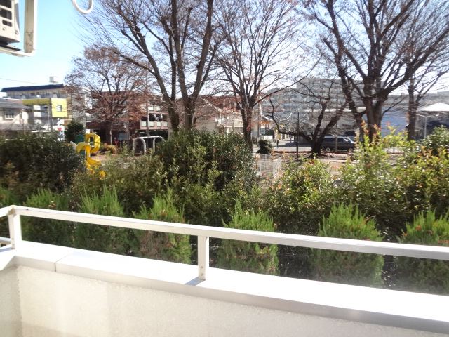 Balcony. It is the scenery from the veranda! 