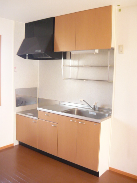 Kitchen. Gas stove installation Allowed ・ Single Lever